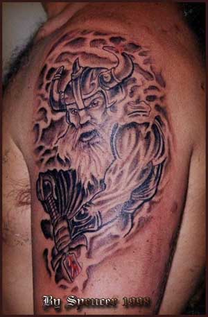Tattoos by Spencer viking